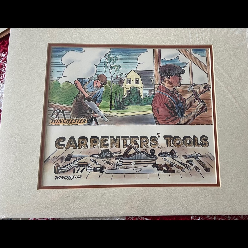 2 for $25 Winchester rare prints!14 x 18 matted